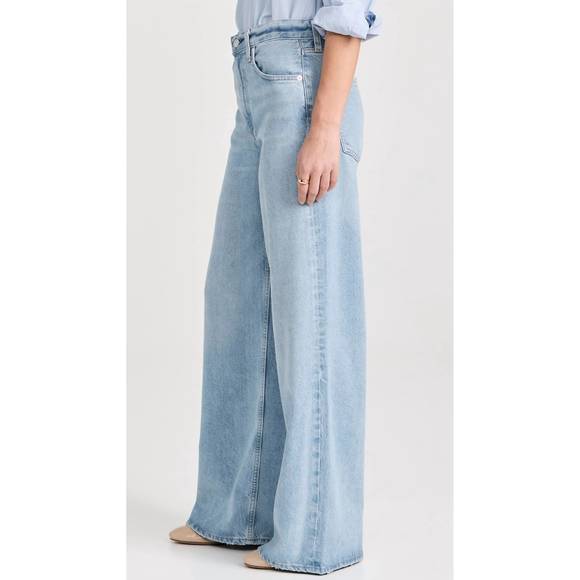 NWT CITIZENS OF HUMANITY Paloma Baggy Jean in Alemayde, Size 24 - Picture 4 of 10